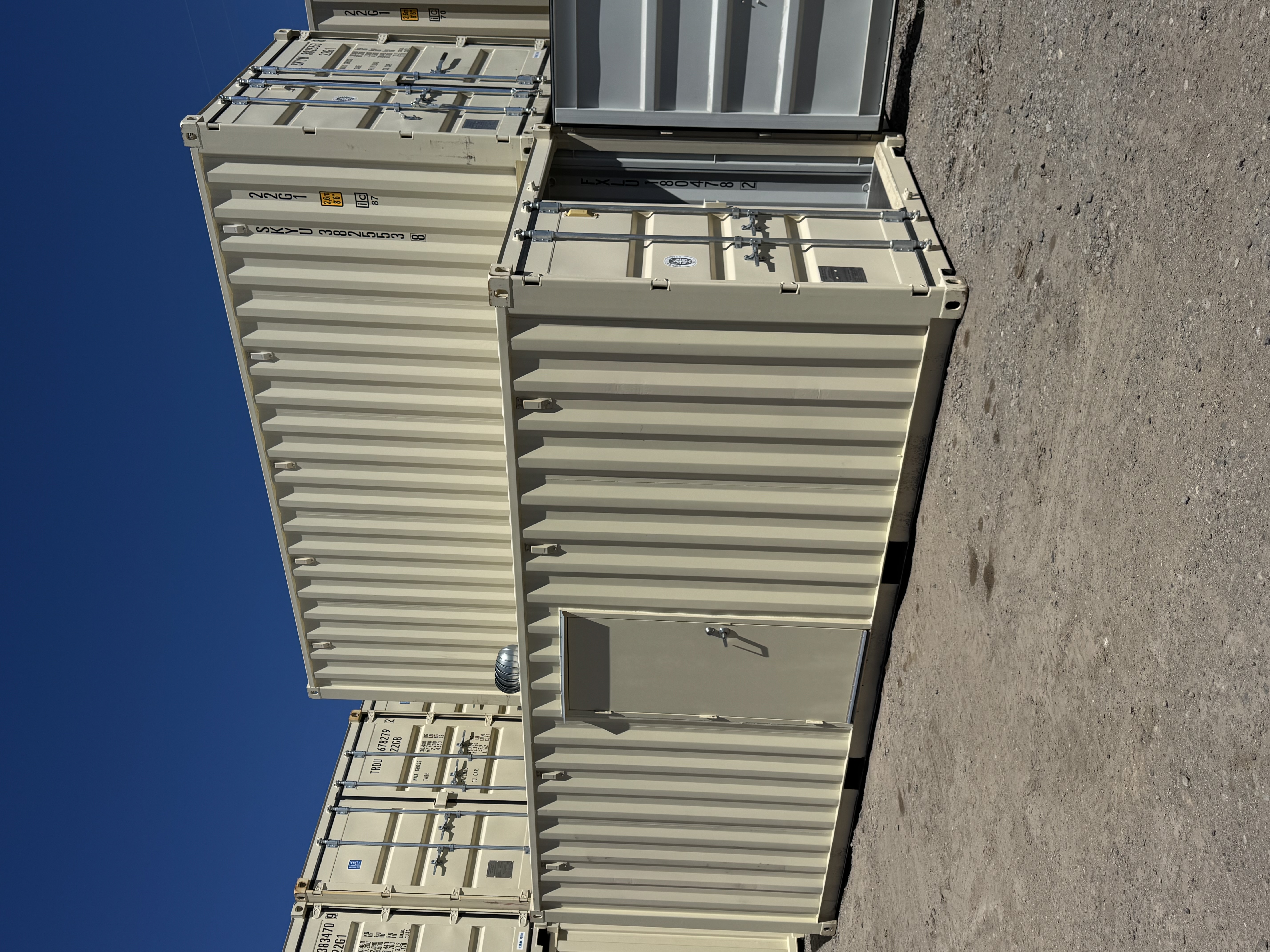 20ft standard one trip shipping container