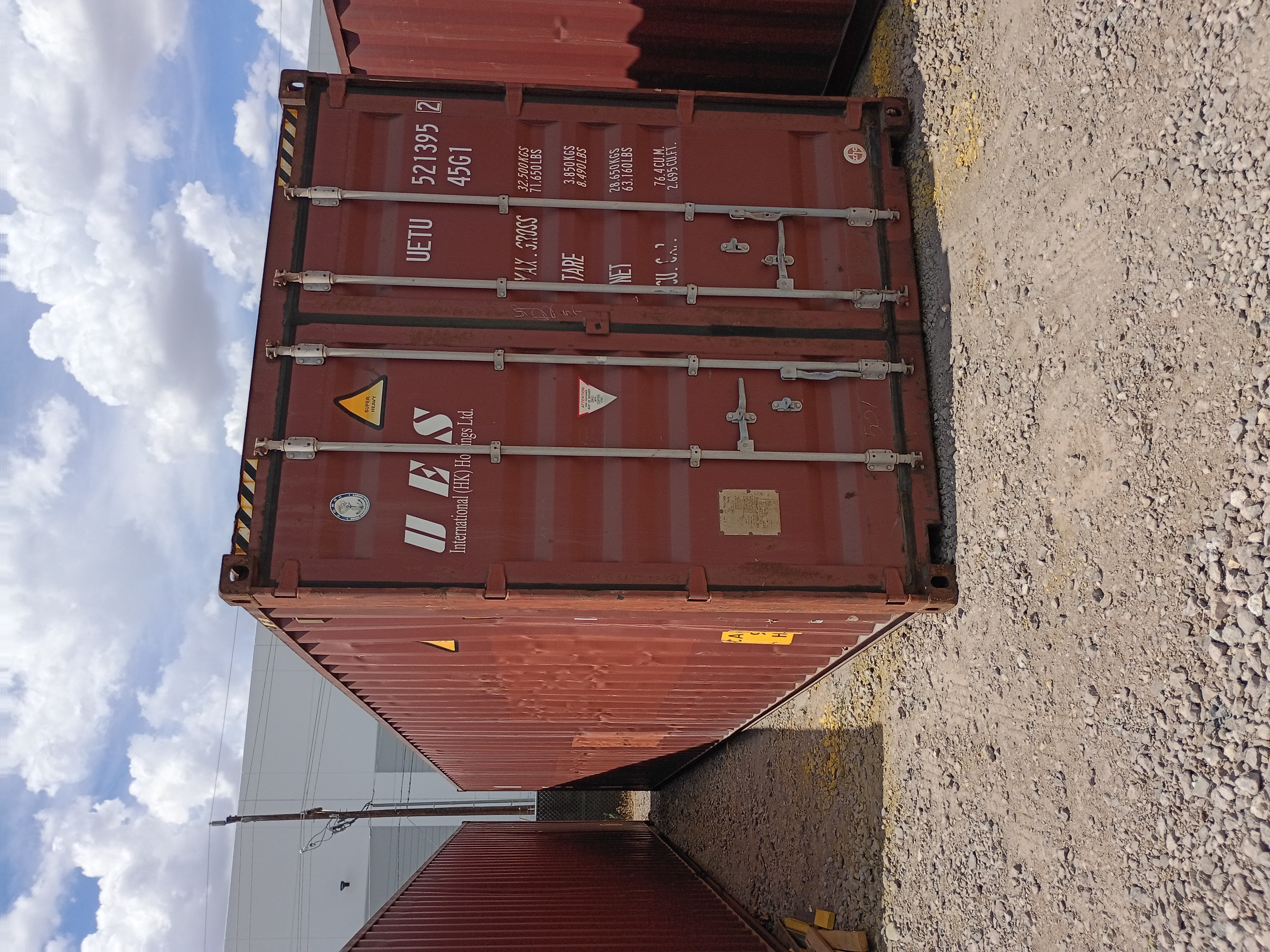 40ft high cube used shipping container